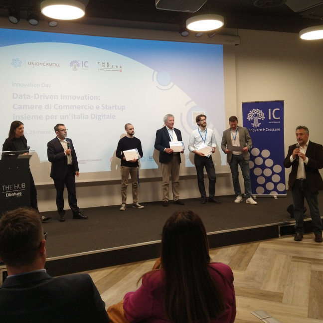 Winners of the InfoCamere Data-Driven Innovation Challenge