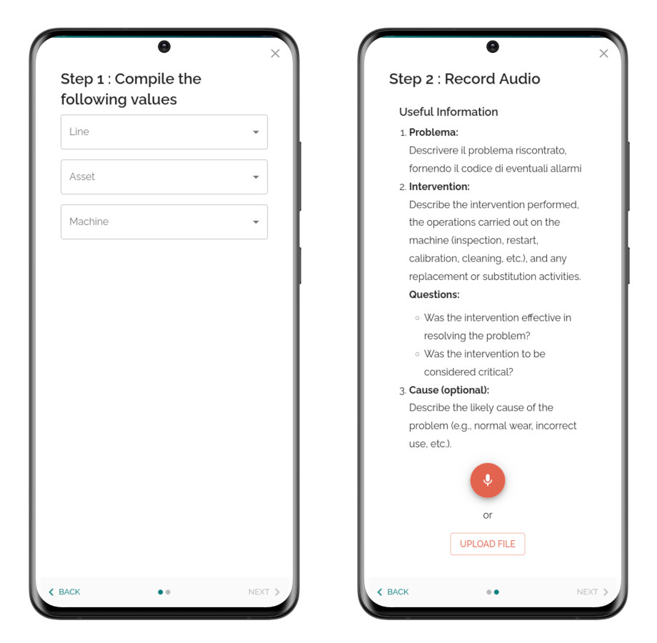 ### EGON ti capisce
Chatta, registra un vocale, carica immagini o video.
